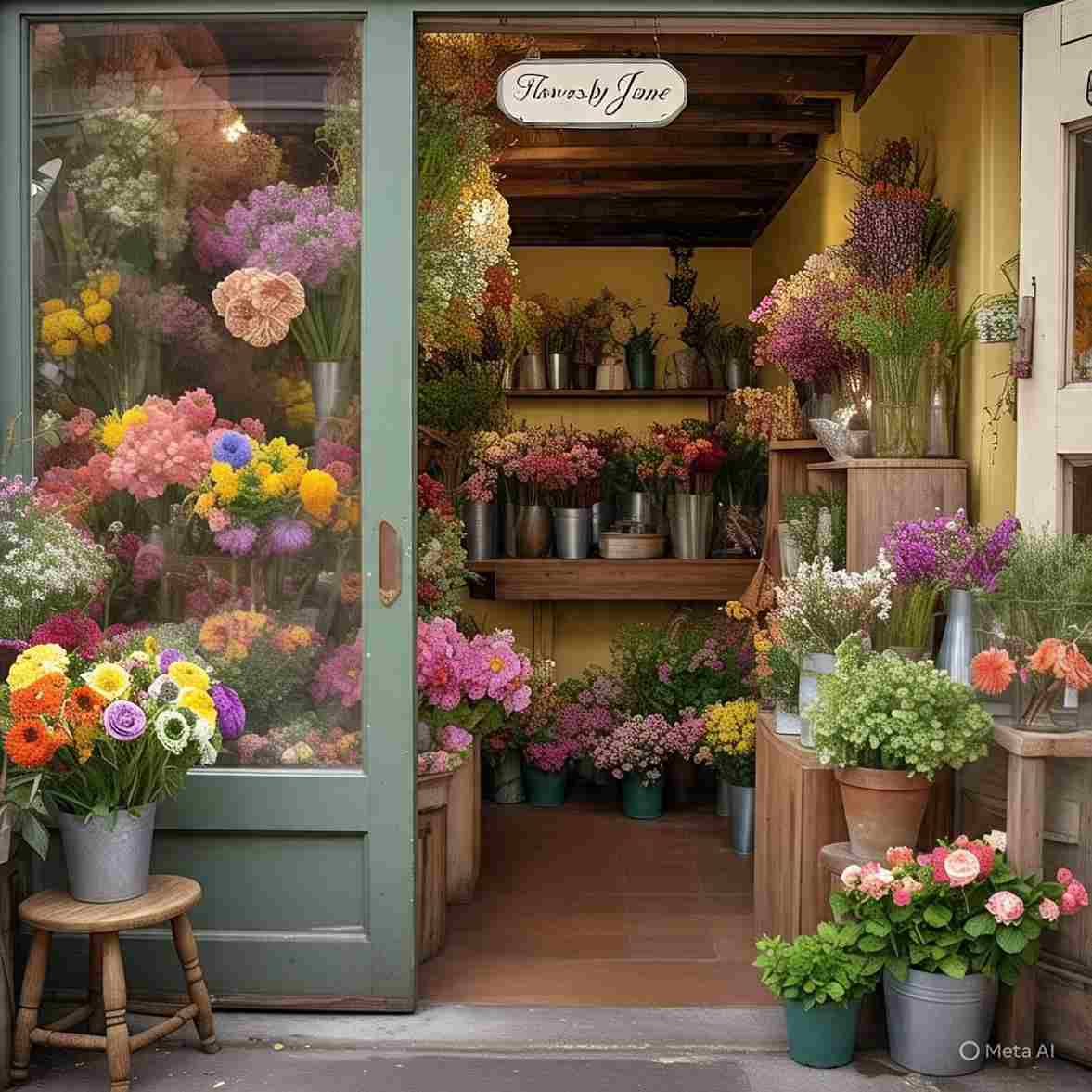 Running Floral Business in Prime Location For Sale