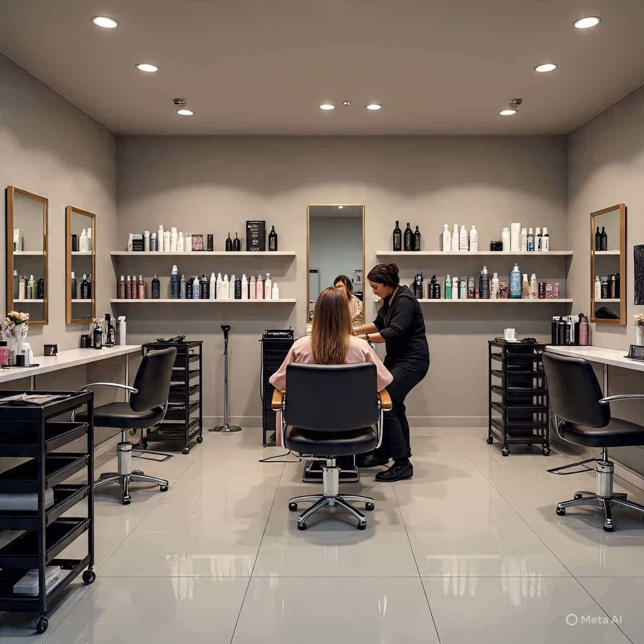 Ready-to-Operate Beauty Salon For Sale