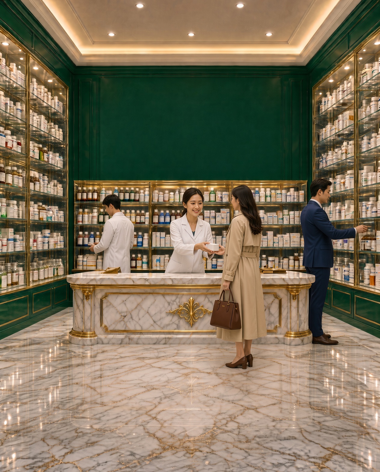 3 Pharmacies + Drugstore For Sale