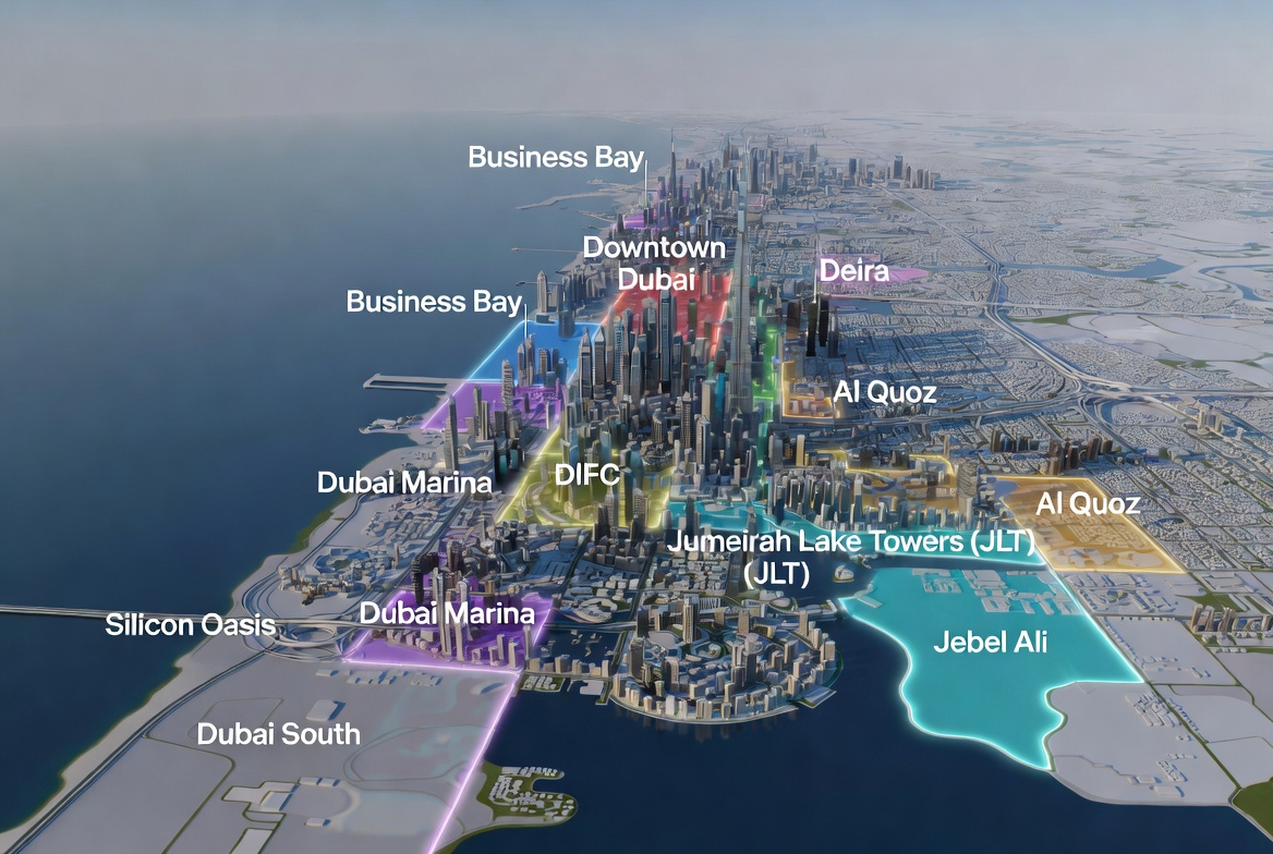 The Top 10 Locations to Start a Business in Dubai