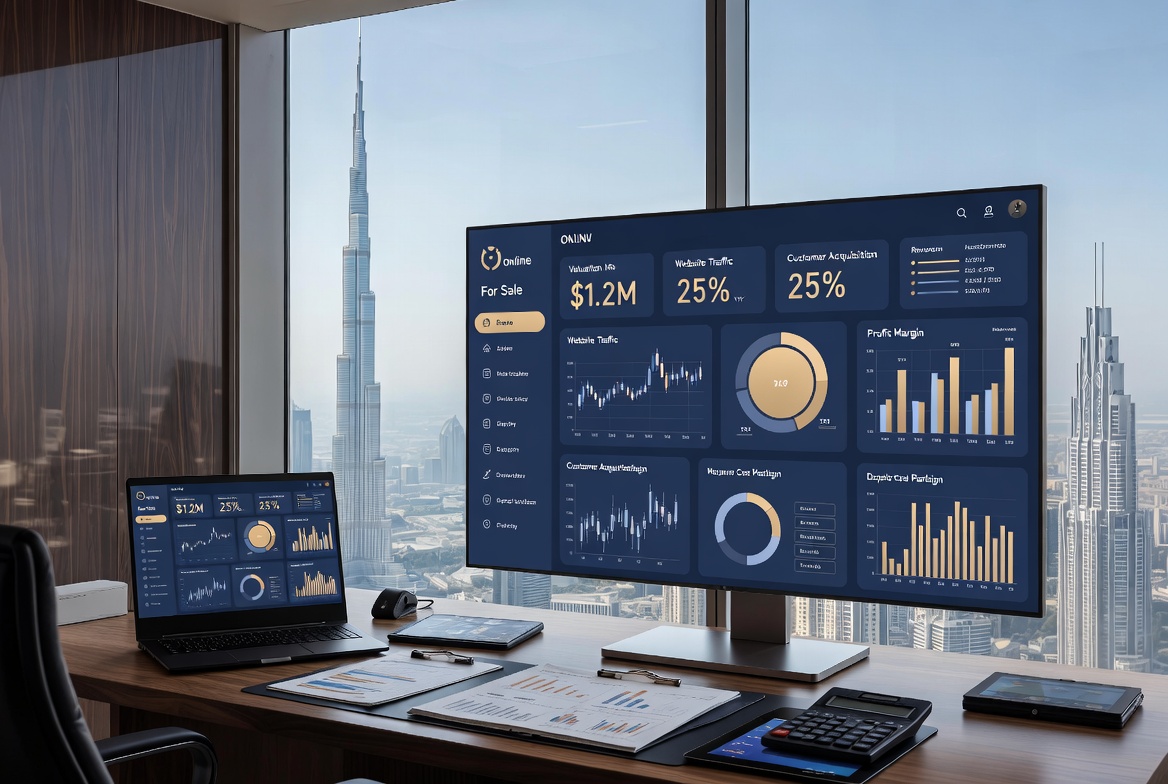 How to Value an Online Business for Sale in Dubai